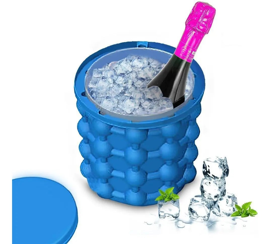 Molde Siliconado Para Cubos De Hielo