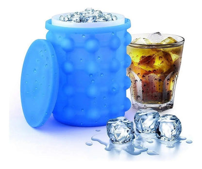 Molde Siliconado Para Cubos De Hielo
