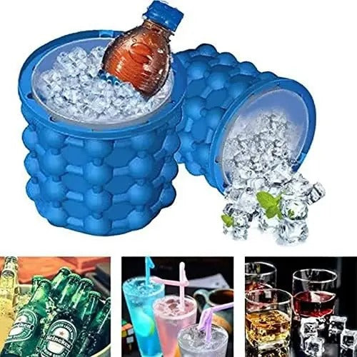 Molde Siliconado Para Cubos De Hielo