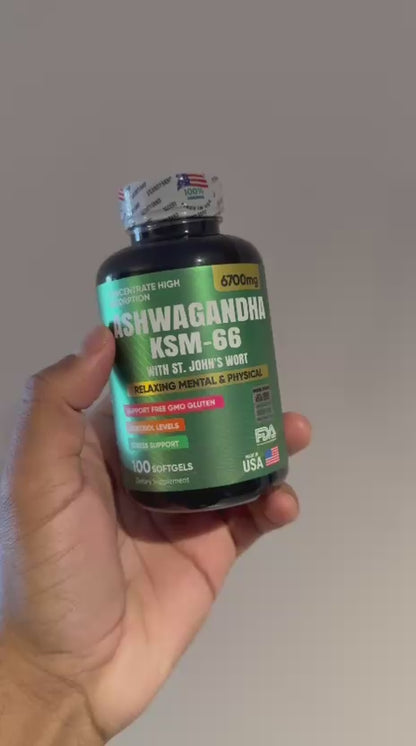 ASHWAGANDHA SUPLEMENTO NATURAL